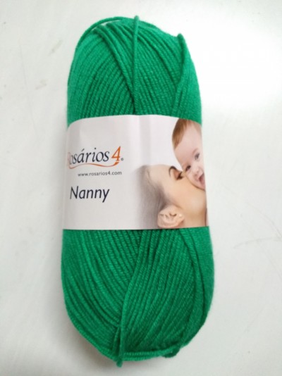 Lã Nanny 83 Verde Médio