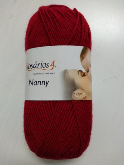 Lã Nanny 70 Bordeux