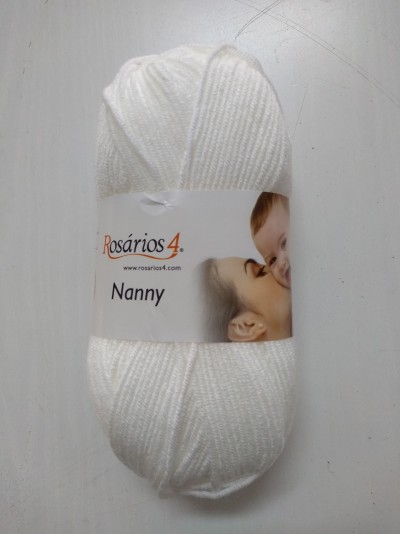 Lã Nanny 12 Branco