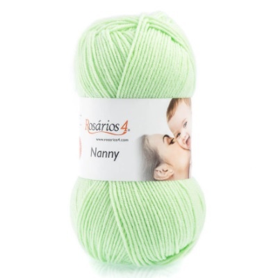 Lã Nanny 82 Verde Menta