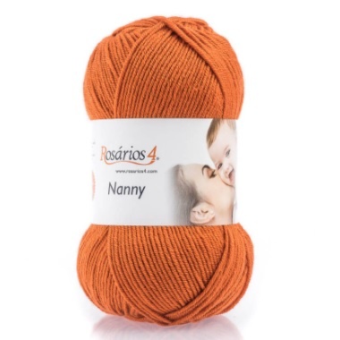 Lã Nanny 65 Laranja