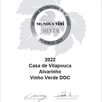 CASA DE VILAPOUCA- VINHO VERDE Doc - ALVARINHO 2023