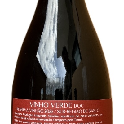 VINHO VERDE - VINHÃO RESERVA TINTO 2022 - OAK