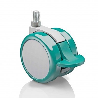 Rodízio 34/PUT-65 F2 M10x15 Anti-Microbios