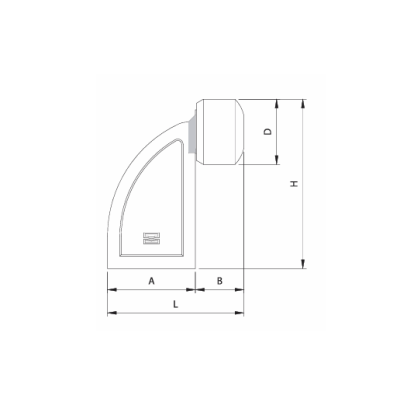 Batente fim de curso 200 P