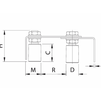 Placa Regulável com Quatro Guias 255-220