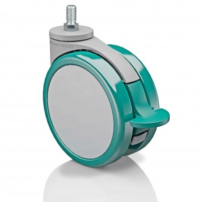 Rodízio 34/PUT-100 F2 M10x20 Anti-Microbios