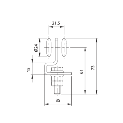 Carro simples 39-24 Nylon