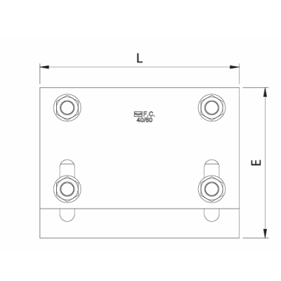 Placa Regulável com Quatro Guias 255-220