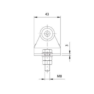 Carro simples 39-24 Nylon