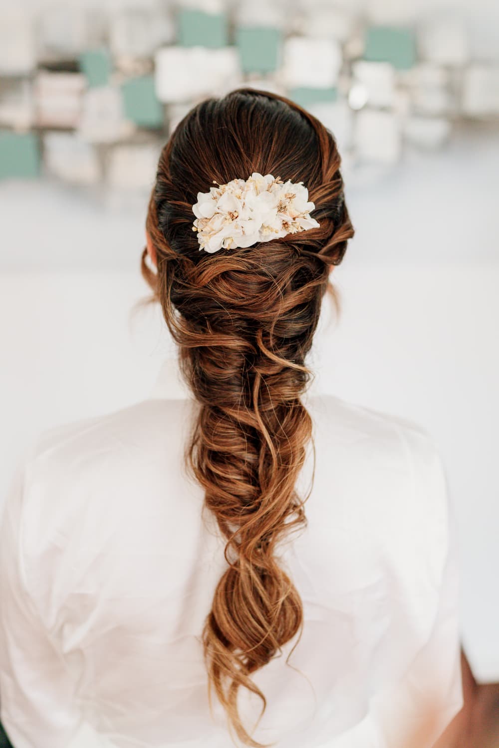 Bouquet com Gipsofila Preservada
