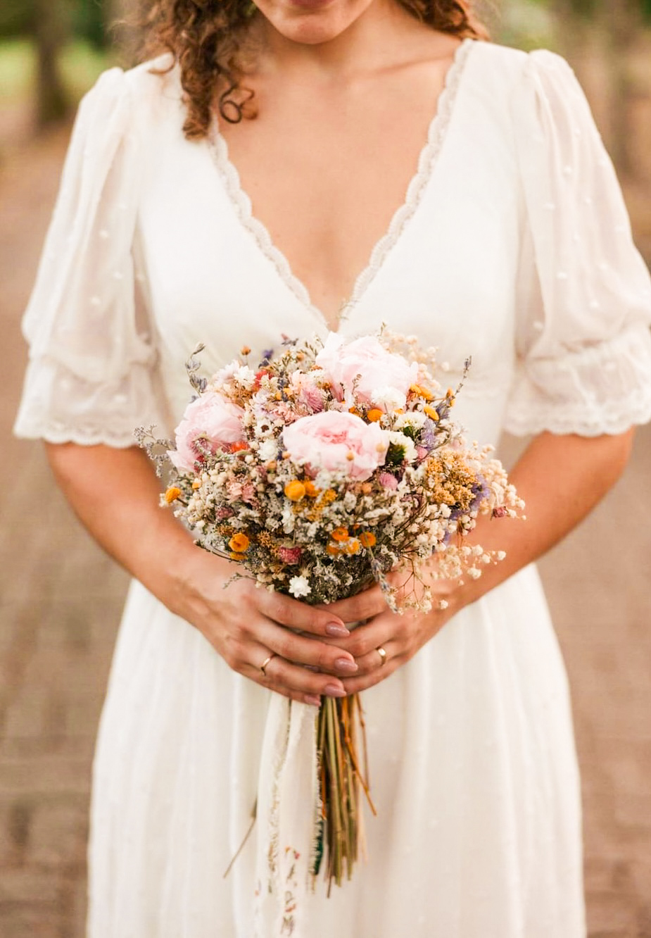 Bouquet/ Ramo de Noiva em Flores Secas e Preservadas | Romântico, Boho e Campestre