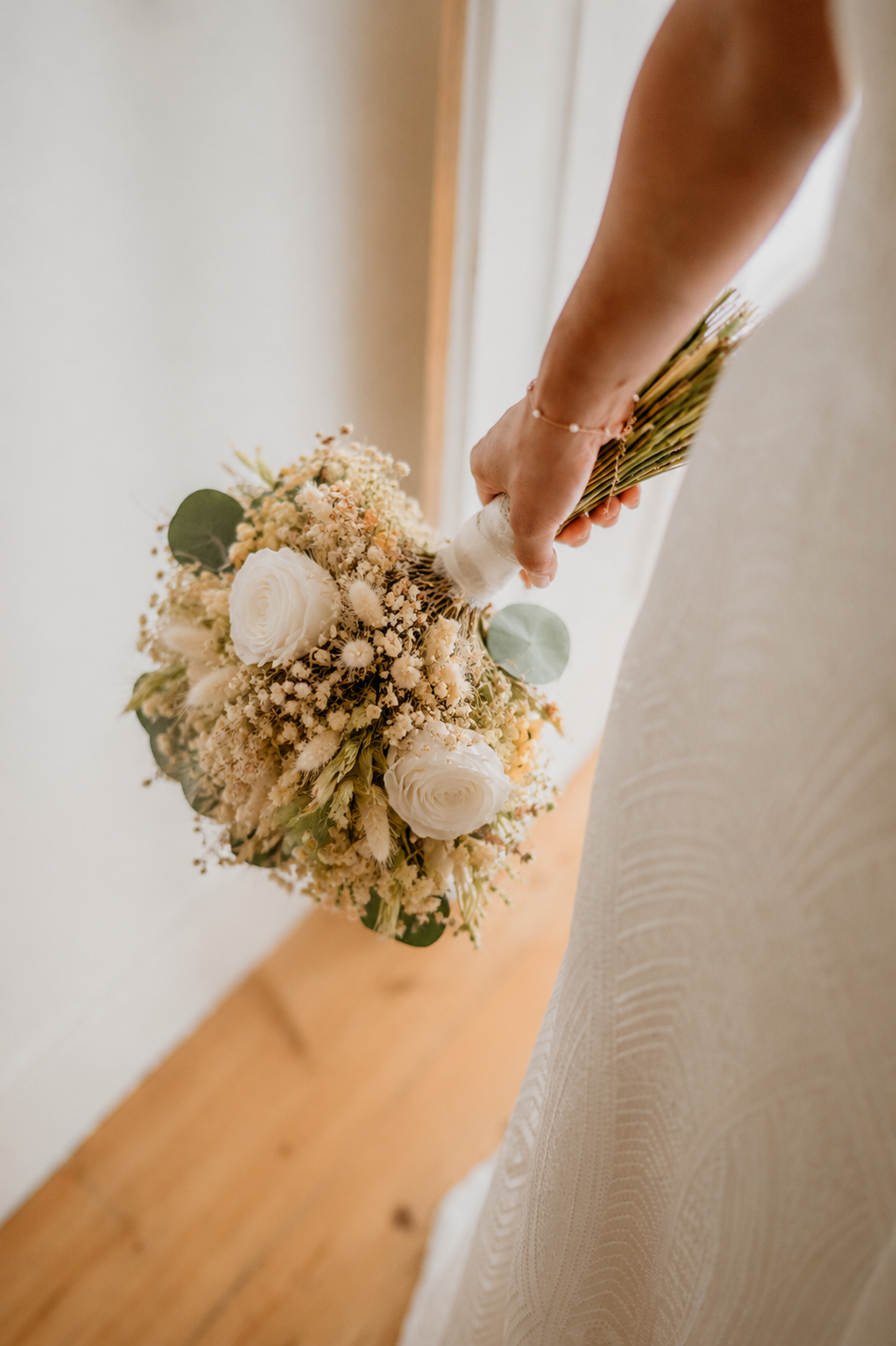 Bouquet Clássico com rosas preservadas
