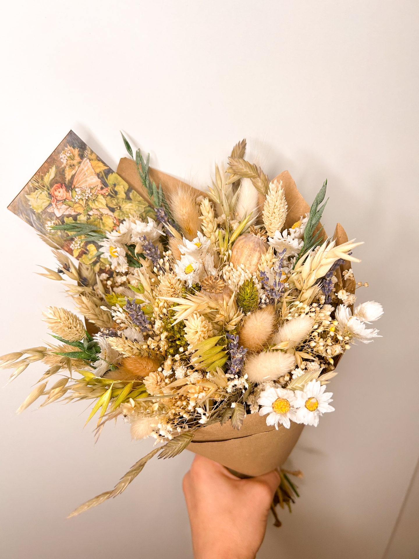 Ramo de Flores Secas e Preservadas – Oferta e Decoração