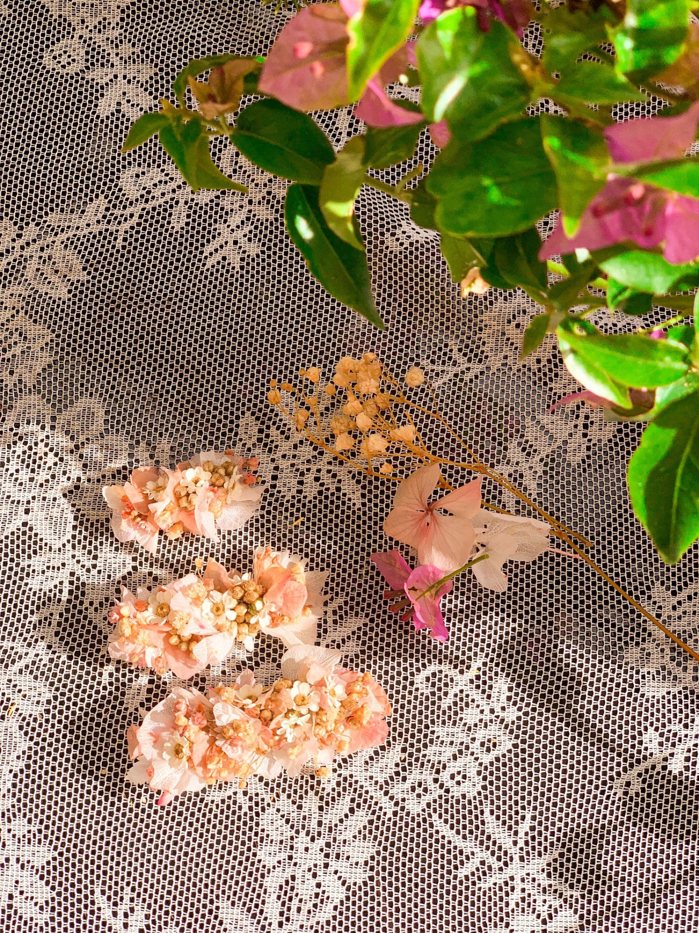 Gancho/Travessão  de Flores Secas e Preservadas