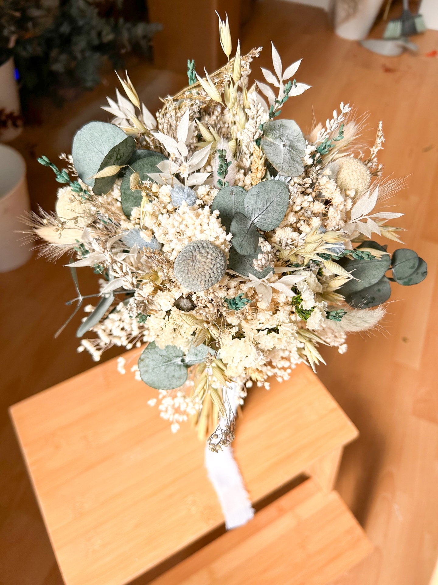 Bouquet Campestre Azul Celeste