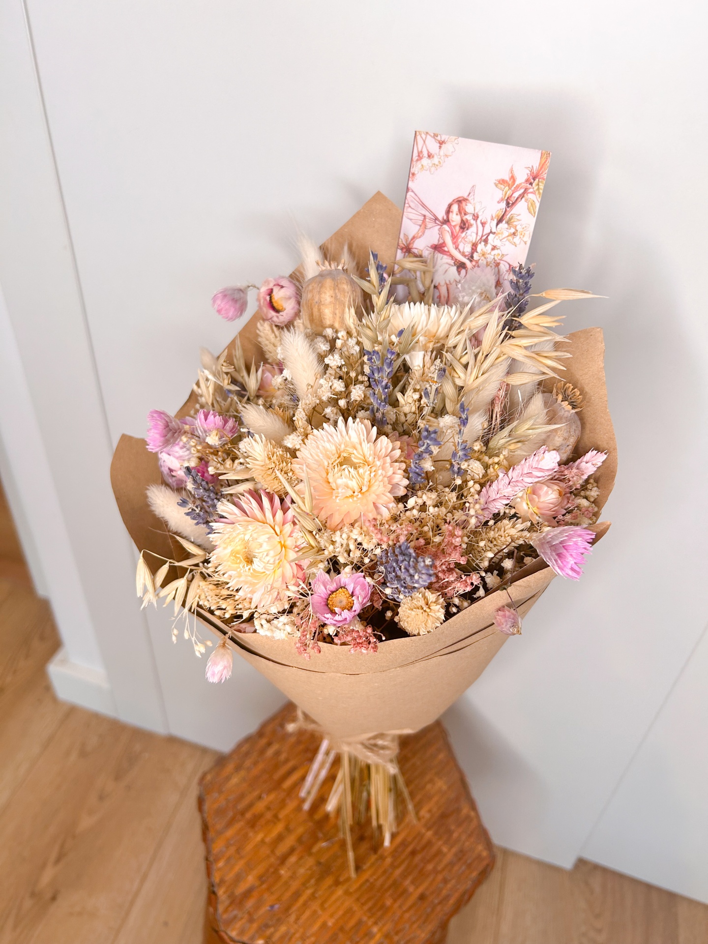 Ramo de Flores Secas e Preservadas – Oferta e Decoração