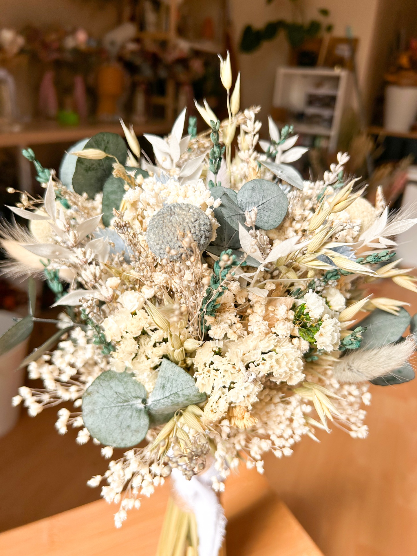 Bouquet Campestre Azul Celeste