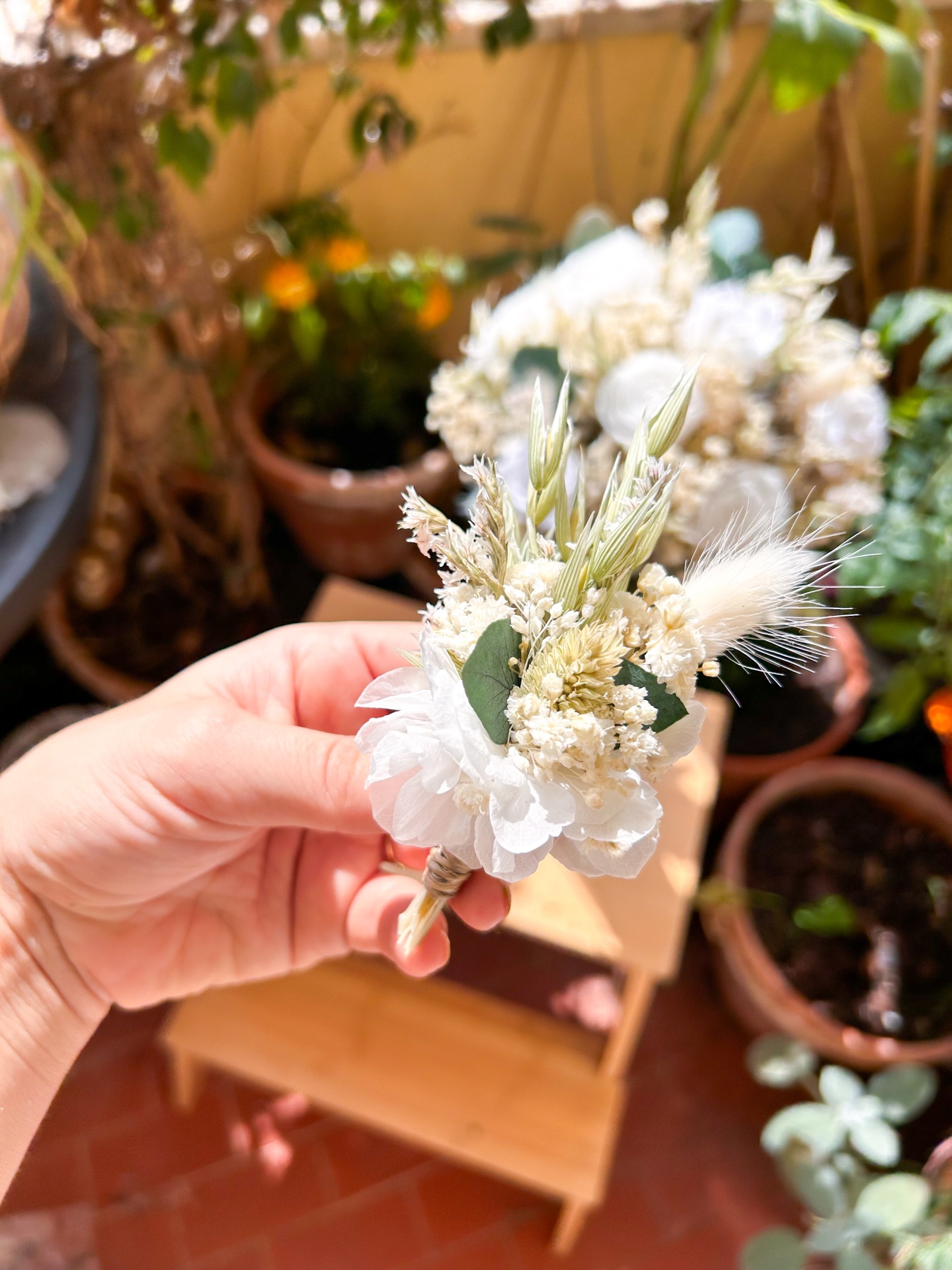 Bouquet Clássico com rosas preservadas