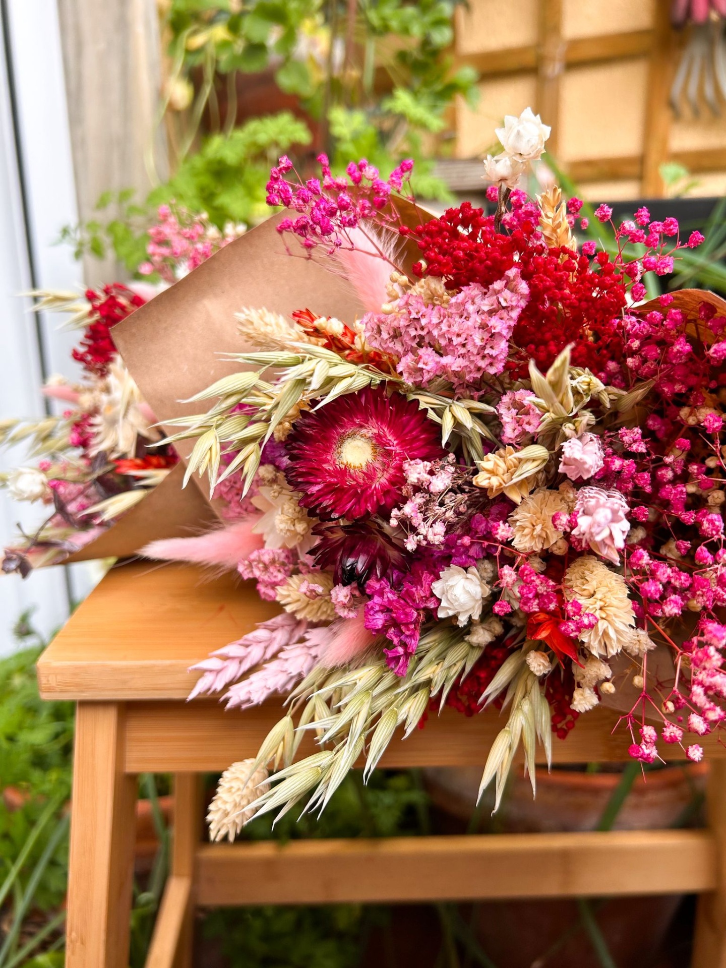 Ramo de Flores Secas e Preservadas – Especial Dia dos Namorados / São Valentim