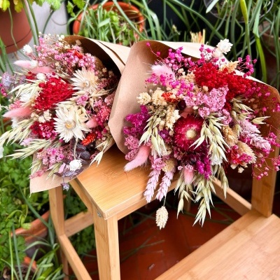 Ramo de Flores Secas e Preservadas – Especial Dia dos Namorados / São Valentim