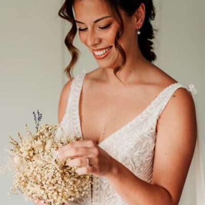 Bouquet com Gipsofila Preservada