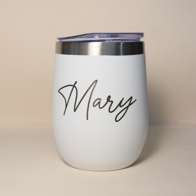 Copo Térmico  Branco Nome