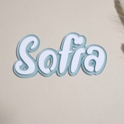 Topo Frontal em Acrílico com duas camadas