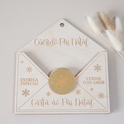 Envelope para Carta ao Pai Natal