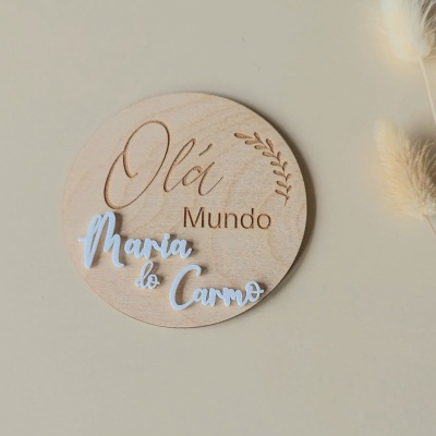 Placas de Nascimento