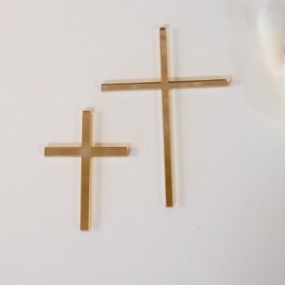 Topo Frontal em Acrílico Cruz