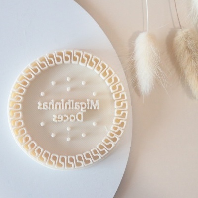 Carimbo e Cortador - Bolacha Maria