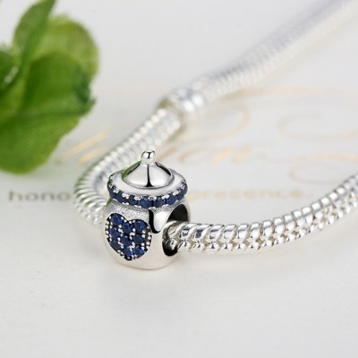 Conta de prata 925 (biberão)