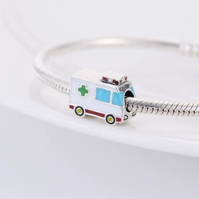 Conta de prata 925 (ambulância)