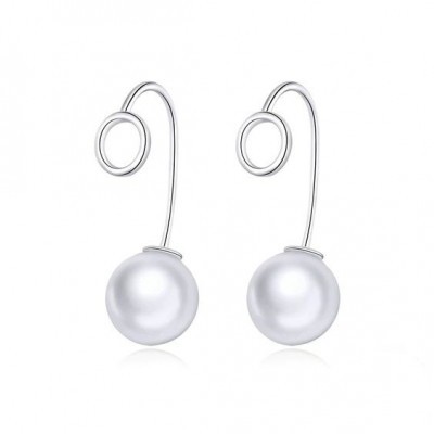 Brincos de prata 925 com pérola