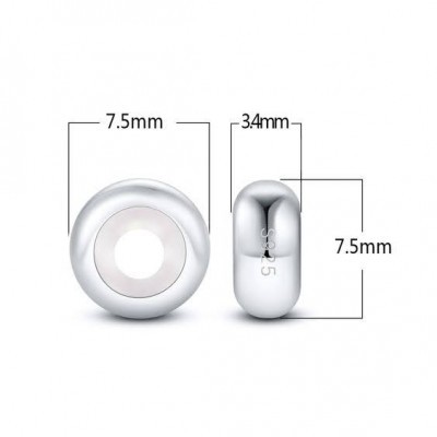 Conta de prata 925 (travão/separador)