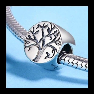 Conta de prata 925 (árvore da vida)