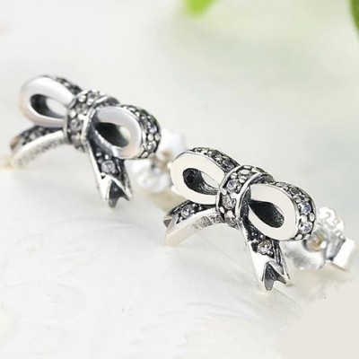 Brincos de prata 925 (laços)