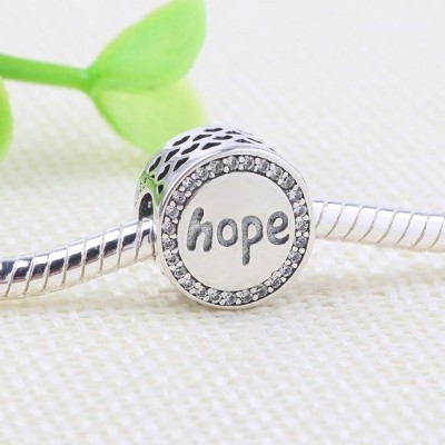 Conta de prata 925 (hope - esperança)