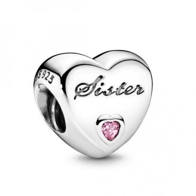 Conta de prata 925 (sister - irmã)