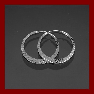 Argolas / Brincos de prata 925