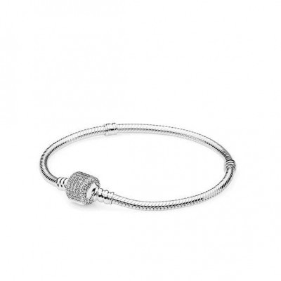 Pulseira de prata 925 compatível com pandora - 19cm