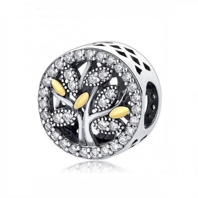 Conta de prata 925 compatível com pandora (Família)