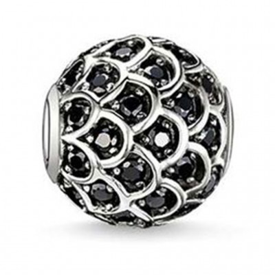 Conta de aço compatível com pandora