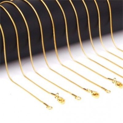 Fio de aço inoxidável cor ouro - modelo 1 - 1mm