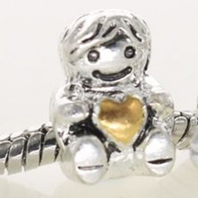 Conta compatível com pandora (menino)