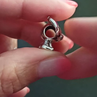 Conta de prata 925 (Stitch)