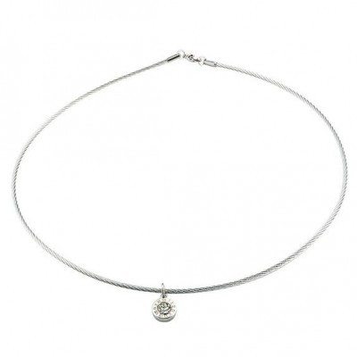 Colar de aço inoxidável