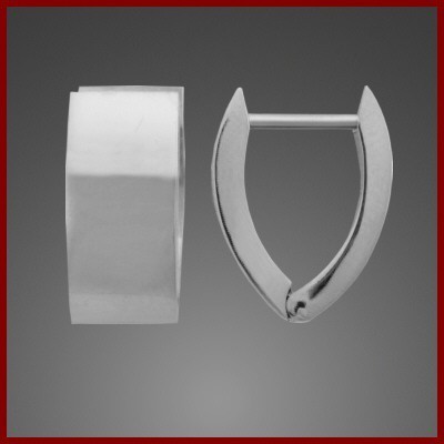 Brincos de aço inoxidável