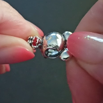 Conta de prata 925 (Minnie)